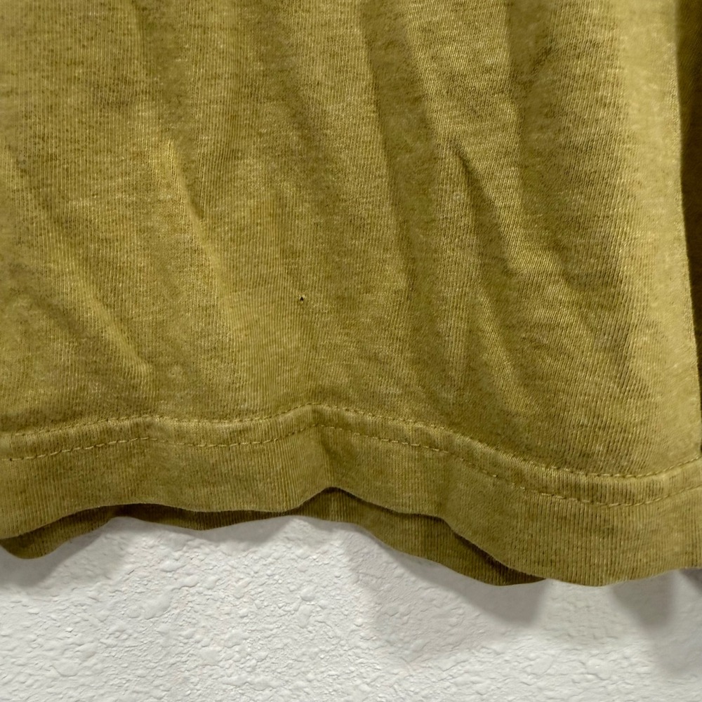 Eddie Bauer Legendwash Men Medium Olive Green Short Sleeve Pocket T-Shirt Cotton - Picture 3 of 8